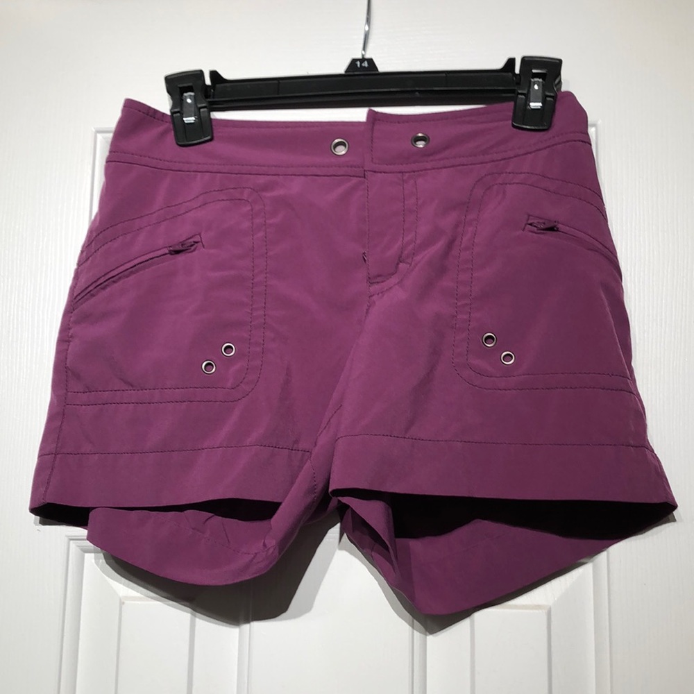 Athleta purple shorts